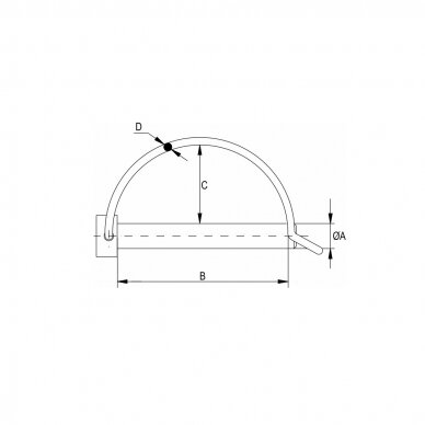 Pipe linch pin 1