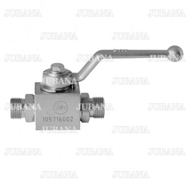 Two-way pressuure hydraulic ball valve S22-S22 (М18х1,5-М18х1,5) 1