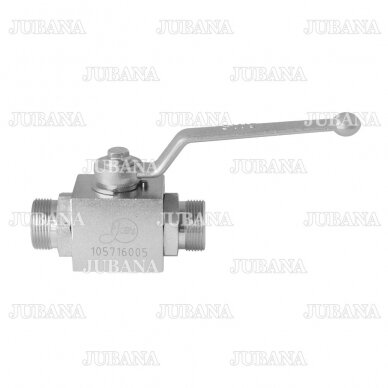 Two-way pressuure hydraulic ball valve S32-S32 (М27х1,5-М27х1,5) 1