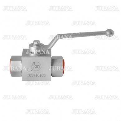 Three-way pressuure hydraulic ball valve 1/2"-1/2"-1/2" 1