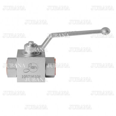 Three-way pressuure hydraulic ball valve 3/4"-3/4"-3/4" 1