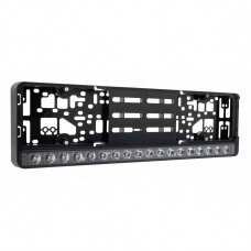 LED BAR sertifikuotas žibintas su numerių laikikliu, 82W; 8800lm; L=53,5 cm (driving)