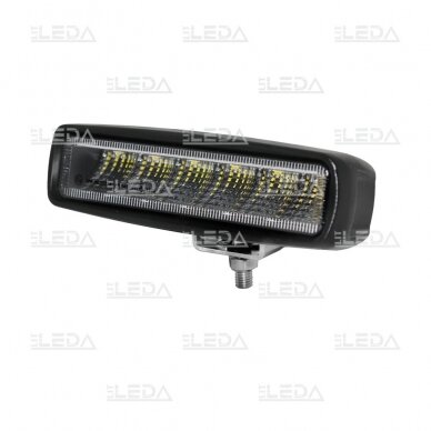 LED atbulinės eigos darbo žibintas 30W; 2520 lm; (plataus spindulio), 16cm, ECE R148 (R23)