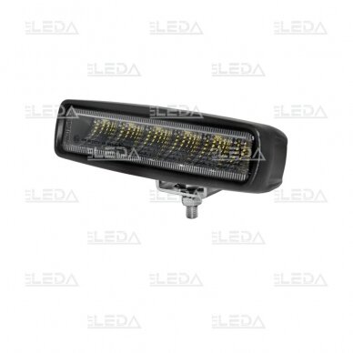 LED work/reverse light 30W; 2520 lm; (flood), 16cm, ECE R148 (R23) 1