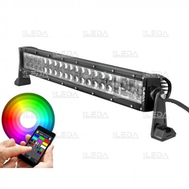 LED BAR RGB (various) light 120W, L= 63cm 7