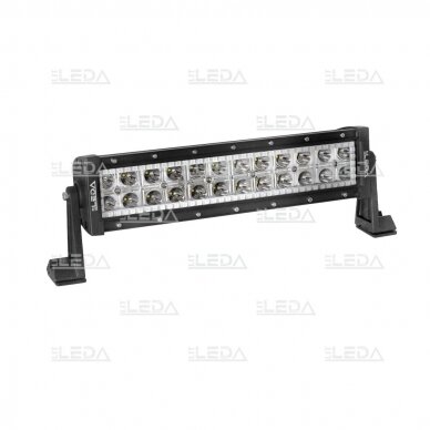 LED BAR RGB (įvairios spalvos) žibintas 72W, L=41cm (su valdymo pulteliu)