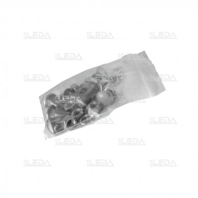 LED warning light BAR amber, fixed screws 12/24V 9