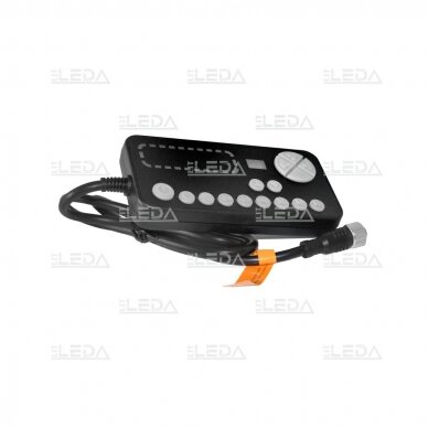 LED warning light BAR amber, fixed screws 12/24V 5