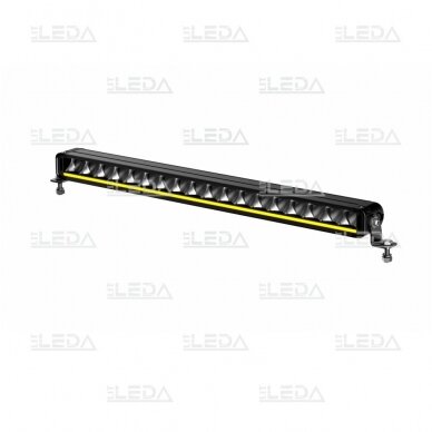 LED BAR tolimųjų šviesų žibintas su position light, 90W, 7560 lm