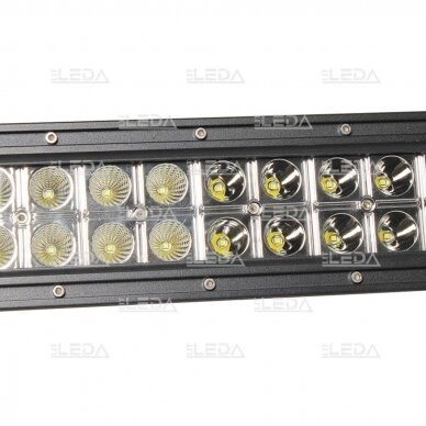 LED BAR Žibintas 120W, 8400lm, L=55cm, combo, lenktas 5