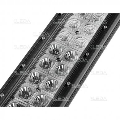 LED BAR žibintas 240W, combo spindulys, L=106cm lenktas 4