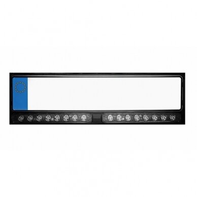 LED BAR light with license plate holder, NUUK E-LINE DUO, 82W; 8800lm; L=53,5 cm (driving) 1