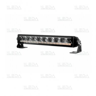 LED BAR sertifikuotas žibintas su švyturėlio funkcija 50+10W; 4400 lm; L=35cm (siauro spindulio)