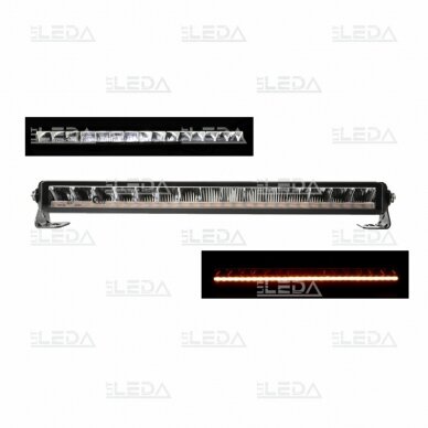 LED BAR light with warning light function 80+10W; 6200 lm; L=55cm (driving) 1