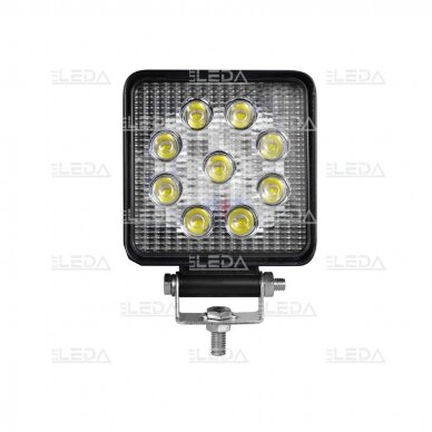 LED darbo žibintas 10-90V, 27W; 1800 lm