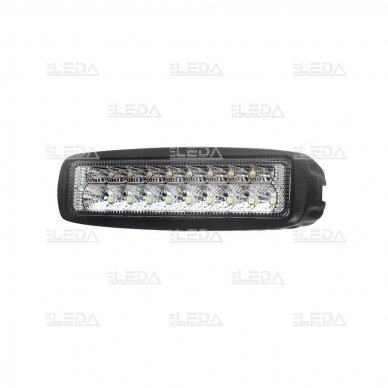 LED darbo žibintas 18W; 1320lm (balta + geltona, combo spindulys) 3