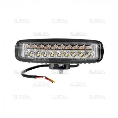 LED darbo žibintas 18W; 1320lm (balta + geltona, combo spindulys) 1