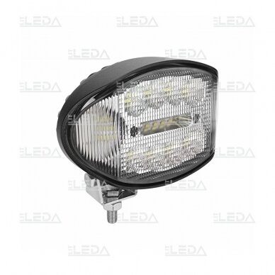 LED darbo žibintas 24W; 2500 lm; (ovalus korpusas) 4