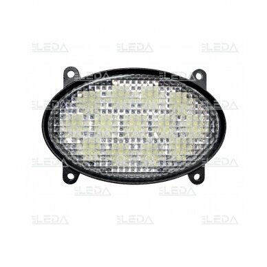 LED darbo žibintas 26W, plataus spindulio, įleidžiamas 2