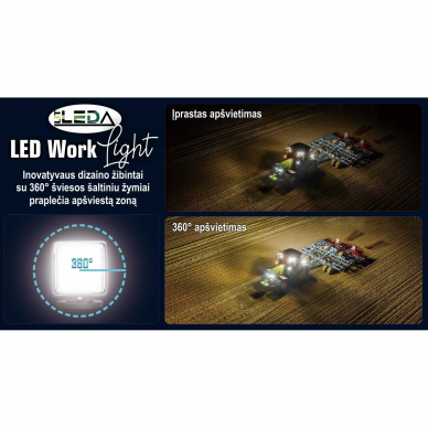 LED work light 27W (combo beam) EMC 7