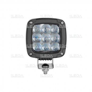 LED work light 27W (blue, square) 3