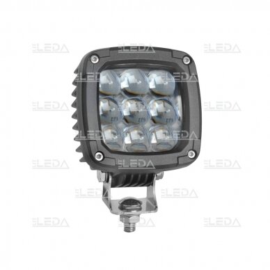 LED work light 27W (blue, square) 1