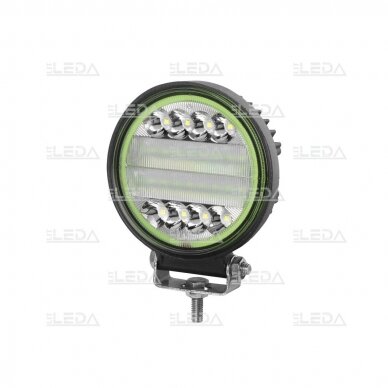 LED work light 30W combo beam, with green angel eye EMC 1