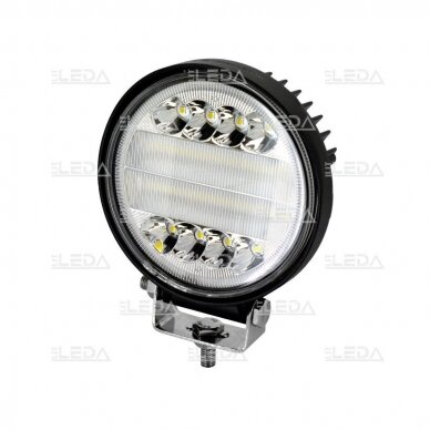 LED work light 30W (combo beam, round, with blue angel eye) EMC 4