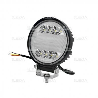 LED work light 30W (combo beam, round, with blue angel eye) EMC 1