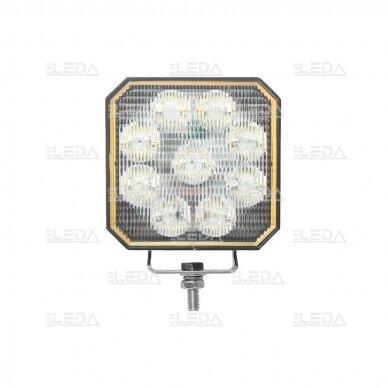 LED work light 35W; 3800lm; flood, OSRAM P8; ECE R10 1