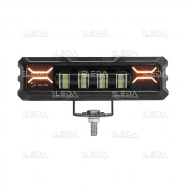 LED driving light 40W 2000lm spot beam + position light, dual color 1