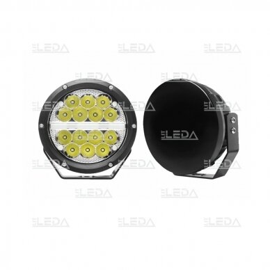 LED work light 45W, 6500, driving + position light, 6" 1