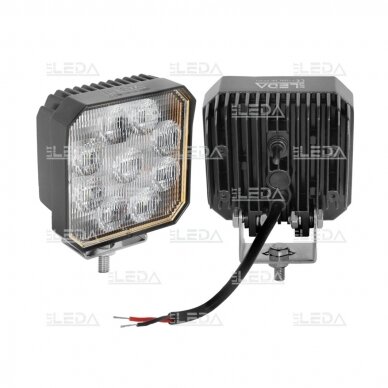 LED work light with ON/OFF switch 35W; OSRAM P8; Flood 2