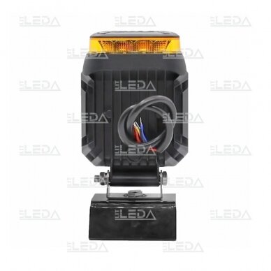 LED work light with warning light function 14W; 1200lm; (flood) 2