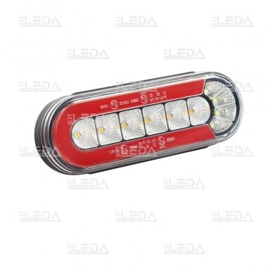LED galinis žibintas 12-24 V
