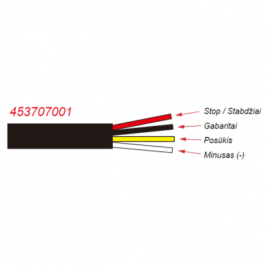 LED tail light 12-24V; 110x103mm, tail, direction indicator (left), brake, number plate lamp 4