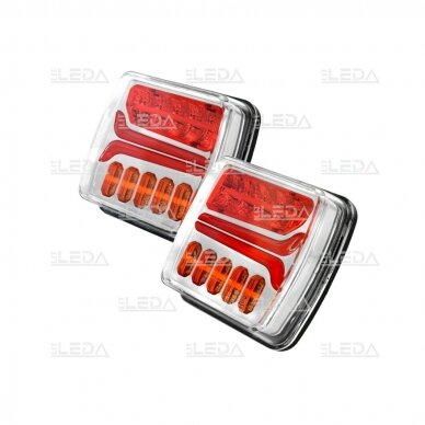 LED tail light kit 12-24V; tail, dirrection indicator, brake lamp