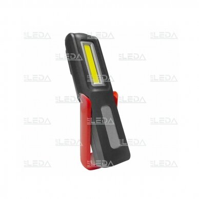 Rechargeable LED Work light 3W + 3W COB LED 1