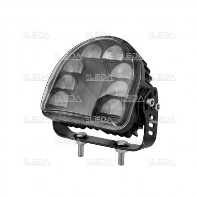 LED forklift light 10-80V, 24W, arch beam, red light 2