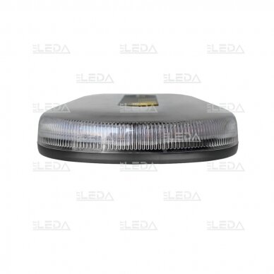 LED mini bar beacon yellow, 12/24V; magnetic; 328x186x50mm; ECE R65, ECE R10 3