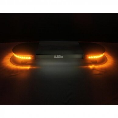 LED beacon amber, L=1m, 60W, 12-24V 1