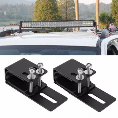 LED light holder, flat, for roof luggage rack 3