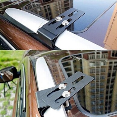 LED light holder, flat, for roof luggage rack 2