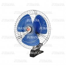 Metal car fan 6", with clip