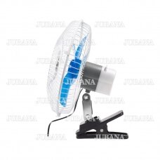 Metal car fan 8", with clip