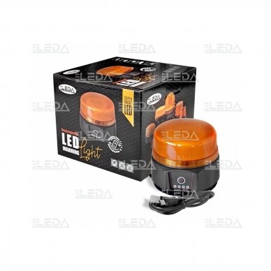 LED rechargeable, magnetic beacon, 12/24V 5