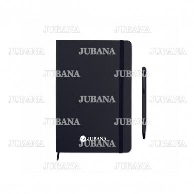 Set of notebooks with pen and logo 2