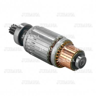 Armature for 12V; starter series: 2,8kW  3