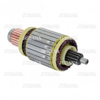 Armature assy  for 24V; starter series: 6,6kW (65mm)