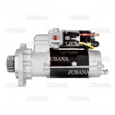 Starteris JUBANA 24V 8,1kW; MAZ, JAMZ 3